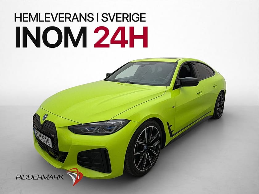Bild 3 av BMW i4 M50 xDrive Gran Coupé Fully Charged Pano H/K HUD MOMS