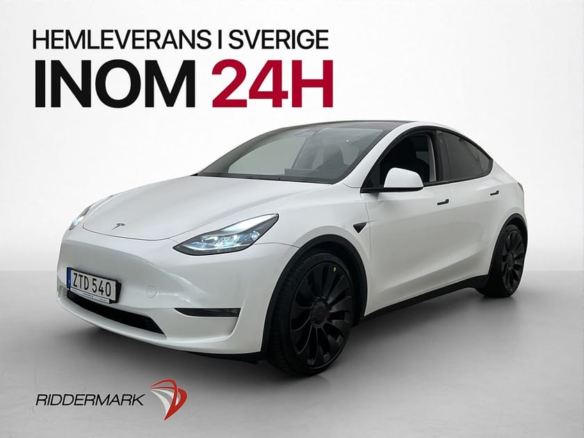 Bild 4 av Tesla Model Y Performance AWD Panorama Drag Kamera Navi MOMS
