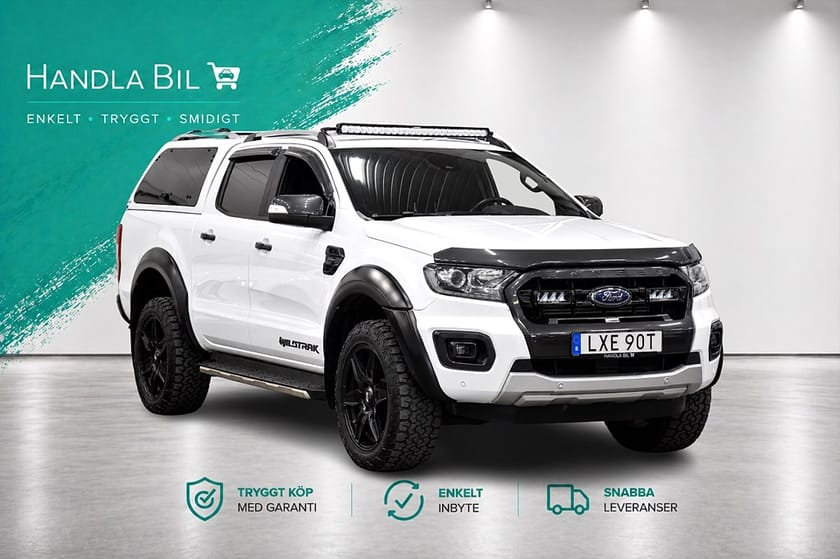 Bild 4 av Ford Ranger Dubbelhytt 2.0 4x4 Kåpa Diff D-värm Navi Moms Drag