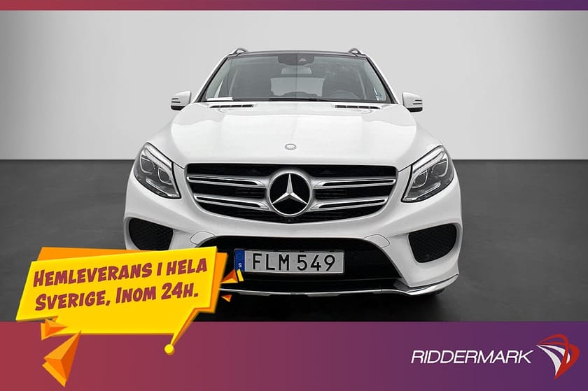 Bild 2 av Mercedes-Benz GLE 350 d 4MATIC AMG Pano Värmare 360° Skinn Drag