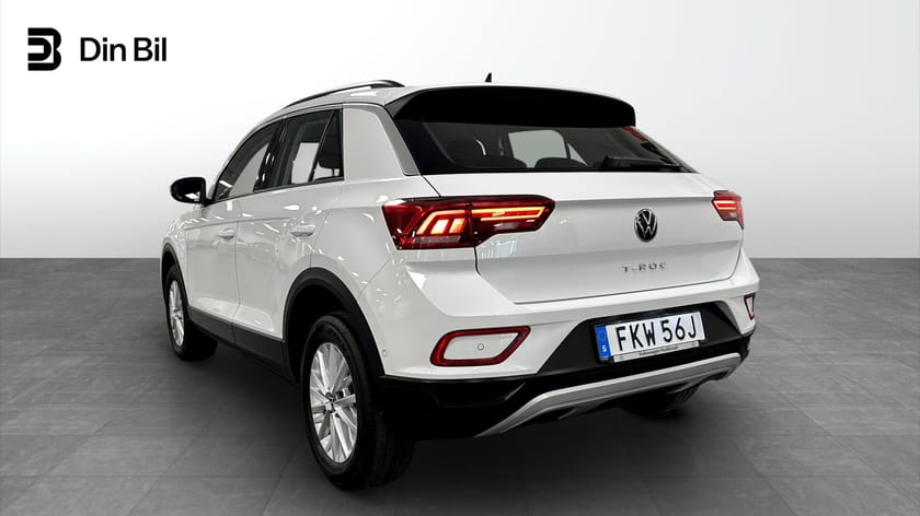 Bild 3 av Volkswagen T-Roc 110hk Bensinvärmare/Backkamera/Rattvärme