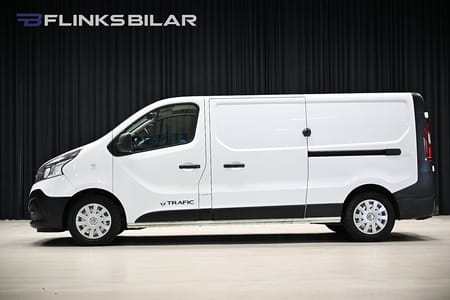 Renault Trafic Skåpbil dCi 125HK L2 Dubbeldörr|Inredd|Drag|FjärrstyrdVärmare