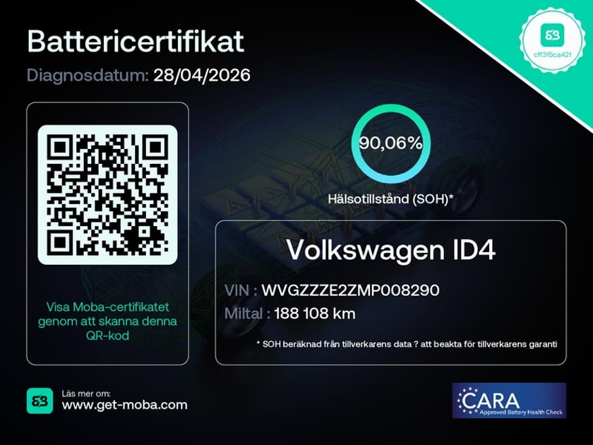 Bild 2 av Volkswagen ID.4 Pro Performance Drag/Backkamera