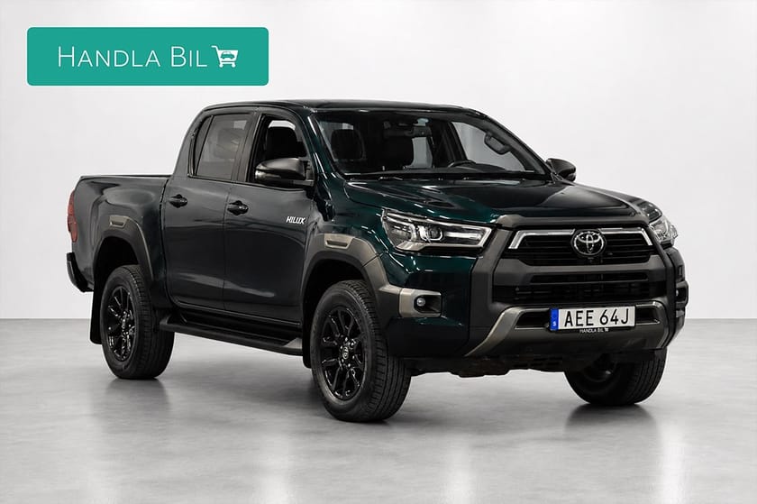 Bild 4 av Toyota Hilux Dubbelhytt 2.8 4WD Invincible Drag JBL Skinn 360° Moms 204hk