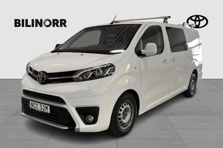 Toyota Proace LONG DUBBELHYTT 2,0D 120HK Vinterhjul Drag