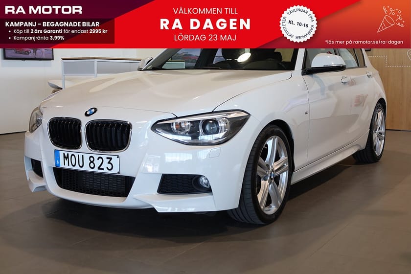 Bild 1 av BMW 116i 5-dörrars Steptronic M Sport PDC Blåtand Connected
