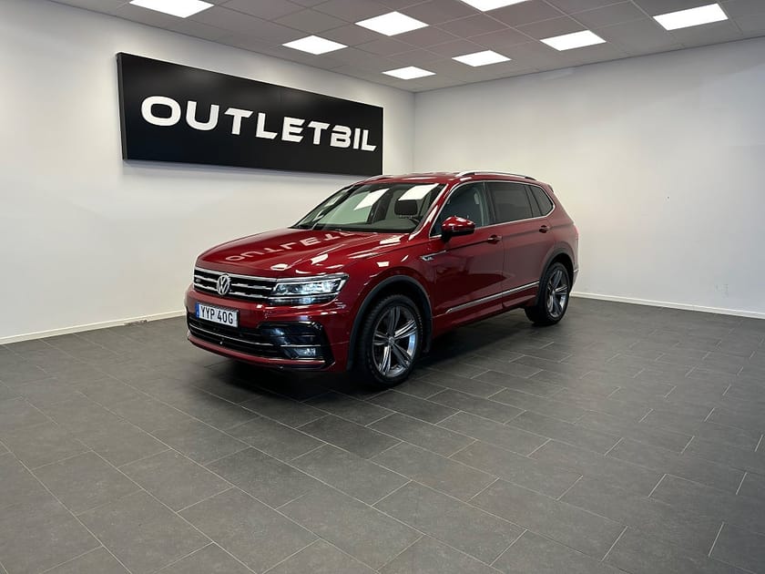 Bild 1 av Volkswagen Tiguan Allspace 7-sätes 7-sits TDI 200hk 4M GT Drag Carplay värmare