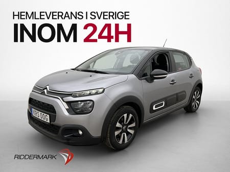Citroën C3 1.2 PureTech 110hk CarPlay P-Sensorer Farthållare