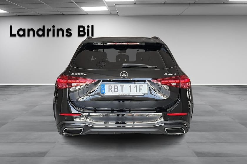 Bild 5 av Mercedes-Benz C 300 T de 4MATIC 4MATIC,AMG Line,Dragkrok,Nightpackage,MOMS