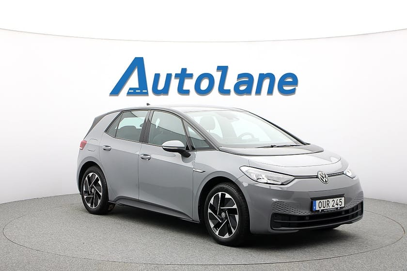 Bild 1 av Volkswagen ID.3 Pro Performance Performance, Värmepump, 58kWh, Batteritestad 204hk
