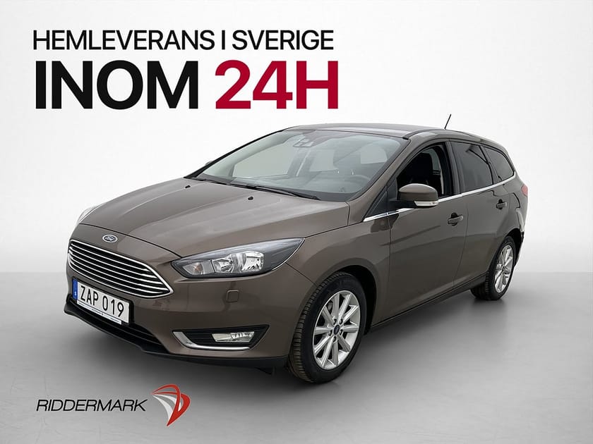 Bild 1 av Ford Focus Kombi 1.0 100hk Titanium Sensorer Farthållare Keyless