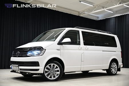 Volkswagen Multivan 4Motion DSG 204HK Lång|Drag|Värmare|Eldörrar|SeUtr!!