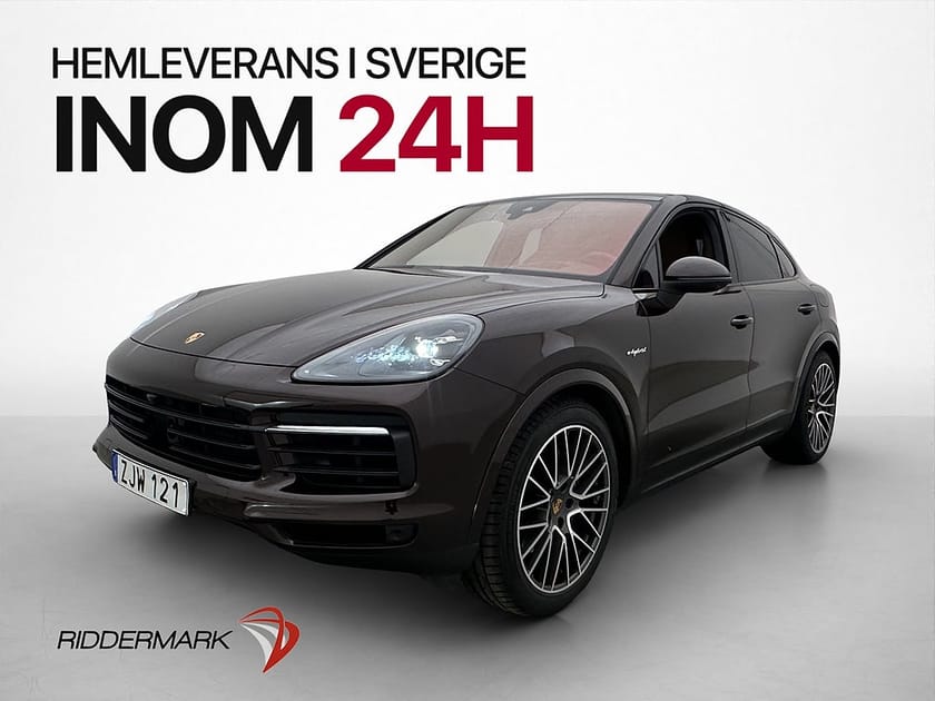 Bild 3 av Porsche Cayenne E-Hybrid Coupé AWD Sport Chrono Pano 360° HuD Moms