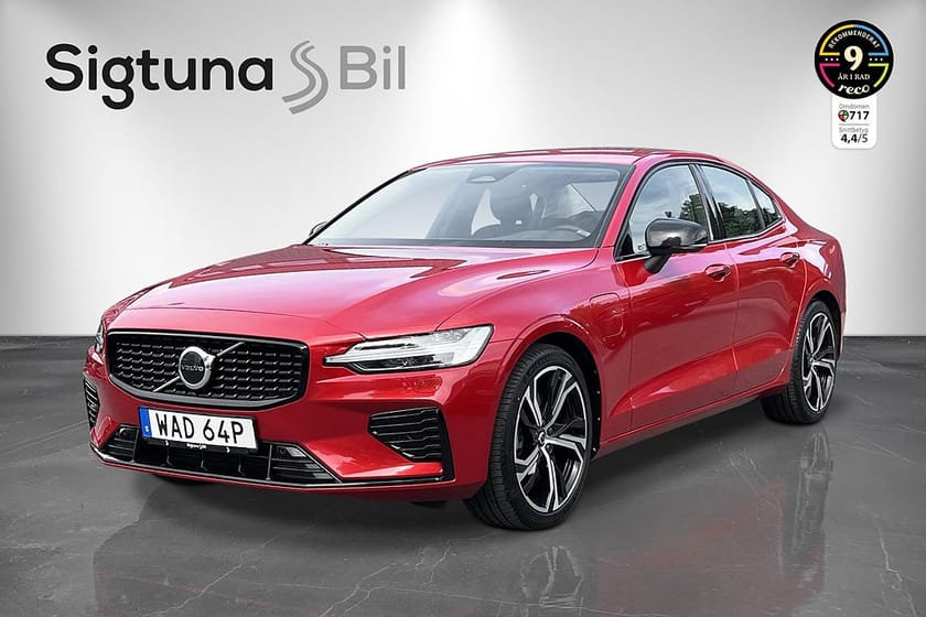 Bild 1 av Volvo S60 Recharge T8 II AWD Plus Dark / Drag / Kamera / Läder