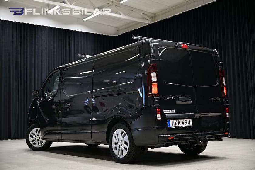 Bild 5 av Renault Trafic Skåpbil 125HK L2|Dubbeldörr|Drag|Värmare|GPS|Backkamera|Lågmil