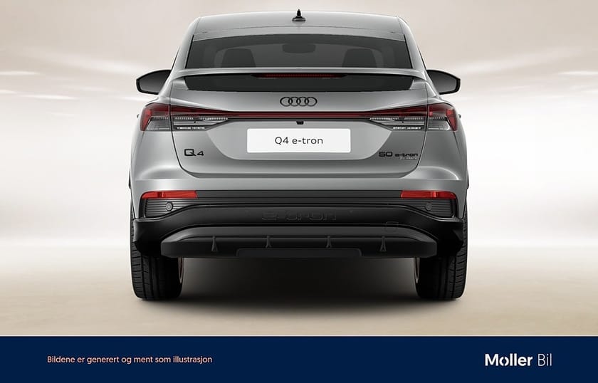 Bild 5 av Audi Q4 50 Sportback e-tron quattro S-line Matrix/Rattvärme/Sonos/21"