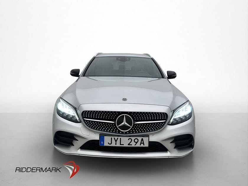 Bild 2 av Mercedes-Benz C 200 T C200 AMG Line 184hk Kamera Skinn Navi Drag