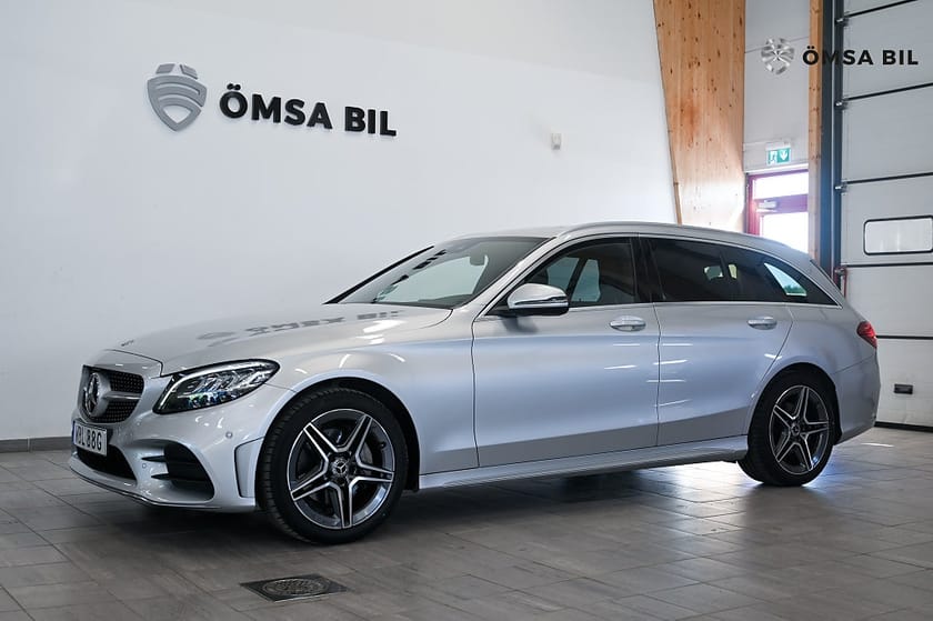 Bild 2 av Mercedes-Benz C 220 T d 4MATIC AMG Line Carplay Kamera Drag 194hk