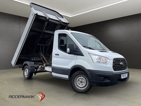 Ford Transit 310 Chassi Cab TIPPFLAK 3-Sits Värmare Dragkrok Moms