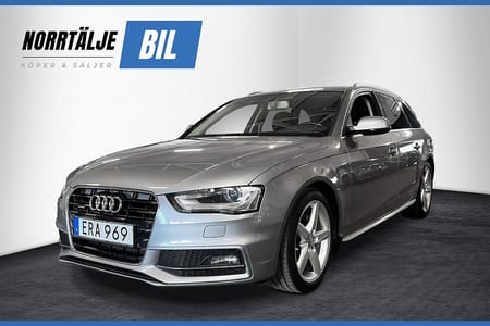 Audi A4 Avant 2.0 190 HK TDI QUATTRO S-LINE KAMREM BYTT D-VÄRM