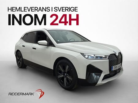 BMW iX xDrive40 Sport line Laser HUD H/K Cockpit Läder Drag