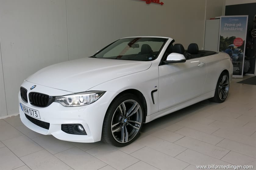 Bild 3 av BMW 430i xDrive Convertible 430 252hk M Sport Drag Navi Skinn m.m