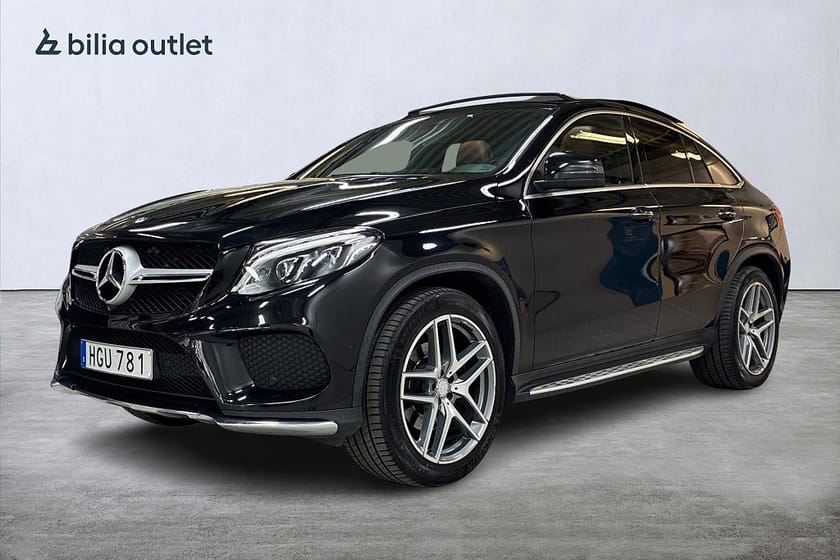 Bild 1 av Mercedes-Benz GLE 350 d 4MATIC Coupé AMG 258hk Panorama H/K 360° Dragkrok
