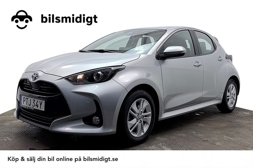 Bild 1 av Toyota Yaris Hybrid 115 Kamera P-Sens Filassist Rattvärme MOMS 116hk