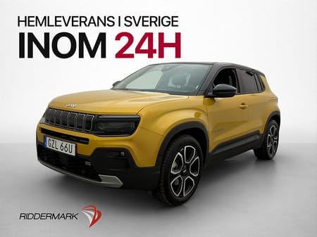 Jeep Avenger Electric 156hk Kamera Navi CarPlay Farthållare