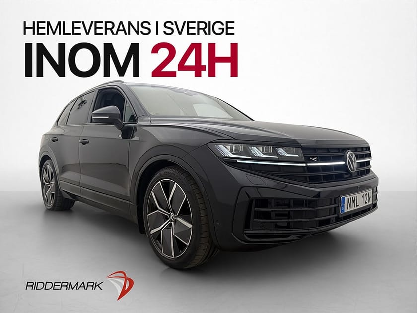 Bild 1 av Volkswagen Touareg R eHybrid R-Line Pano Luft 360° Drag MOMS