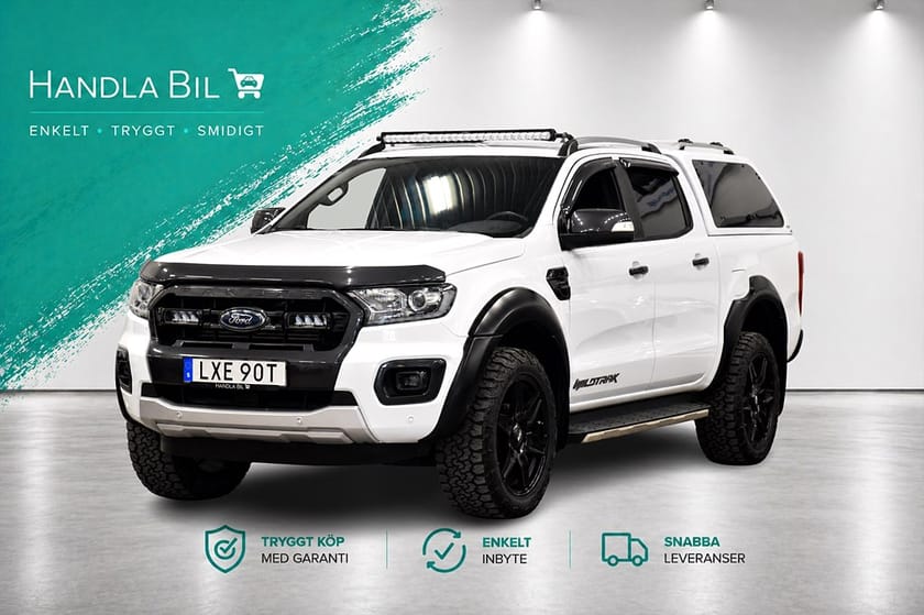 Bild 1 av Ford Ranger Dubbelhytt 2.0 4x4 Kåpa Diff D-värm Navi Moms Drag