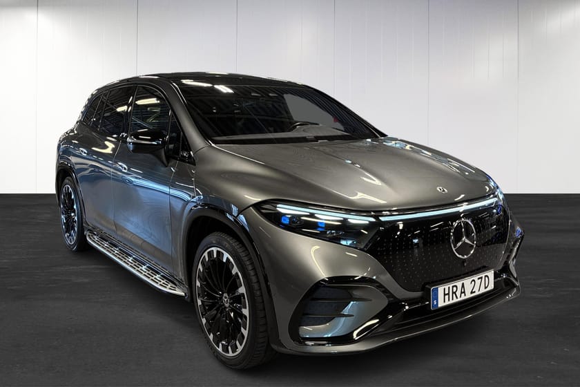 Bild 2 av Mercedes-Benz EQS SUV 450 4MATIC 4M | AMG | Burmester | Pano | 360 | Drag | Nightpaket | Minnespaket |