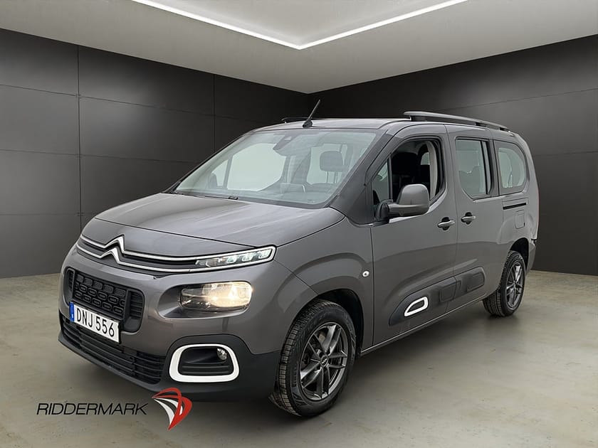 Bild 1 av Citroën Berlingo 7-Seater Long 1.5 BlueHDi Kamera CarPlay M&K-Värm 7-sits