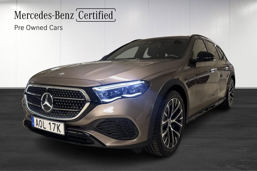 Bild 1 av Mercedes-Benz E 300 de 4MATIC All-Terrain /Luftfjädring/Drag/360 Kamera/Burmesiter/