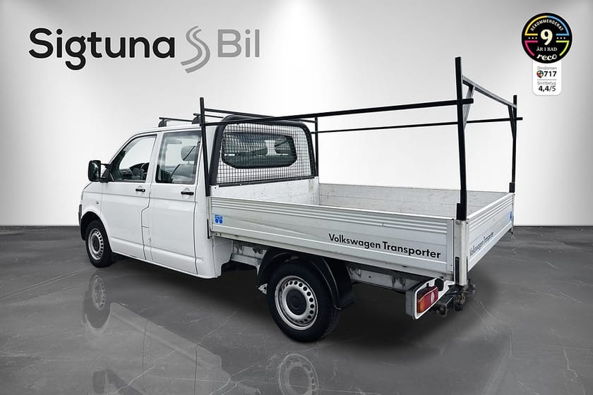 Bild 4 av Volkswagen Transporter Chassi Dubbelhytt T28 2.0 CNG / Flak / Drag