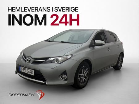Toyota Auris 1.6 Edition Feel Kamera 0.59l/mil Nyservad