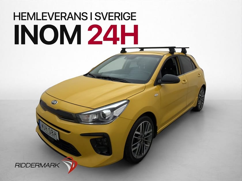 Bild 3 av Kia Rio 1.0 T-GDI 120hk GT-Line M&K-Värmare Kamera Halvskinn