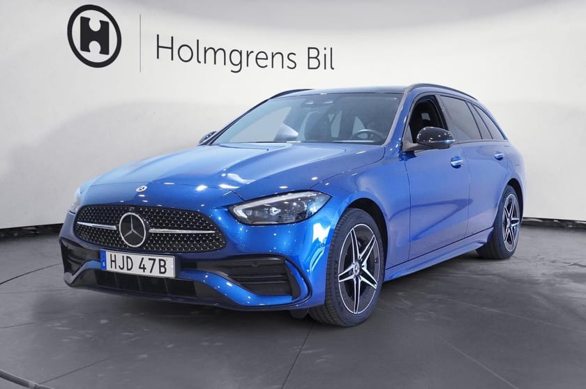 Bild 1 av Mercedes-Benz C 300 T e 9g-Tronic, Amg, 313hk, Pano, Head Up, Elstol M Minne