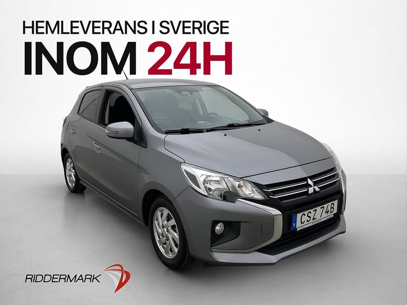 Bild 1 av Mitsubishi Space Star 1.2 CVT 80hk Värmare Farthållare