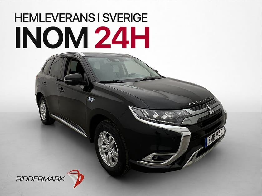 Bild 1 av Mitsubishi Outlander PHEV 224hk AWD Fleet Edition Kamera