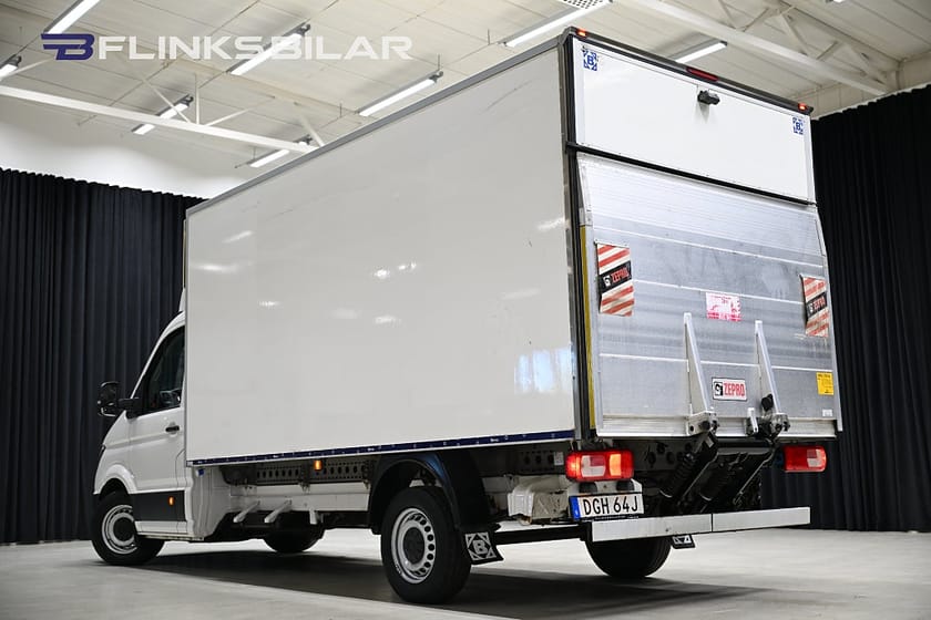 Bild 4 av Volkswagen Crafter Chassi 177HK Automat|Volymskåp|BG-Lyft|Kylbil|Nattkyla