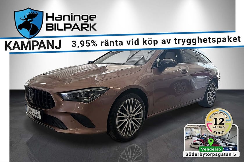 Bild 1 av Mercedes-Benz CLA 250 e Shooting Brake 250e SB PREMIUM/  COCKPIT/ PANO/ FRÅN 3,45%