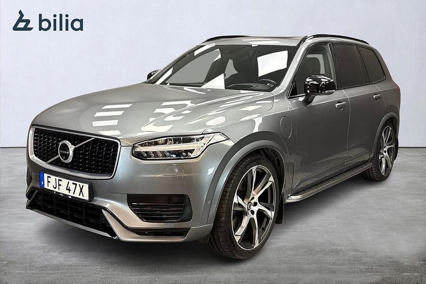 Bild 2 av Volvo XC90 7-seater T8/R-Design/HuD/360°/B&W/Luft/Drag/Se spec!