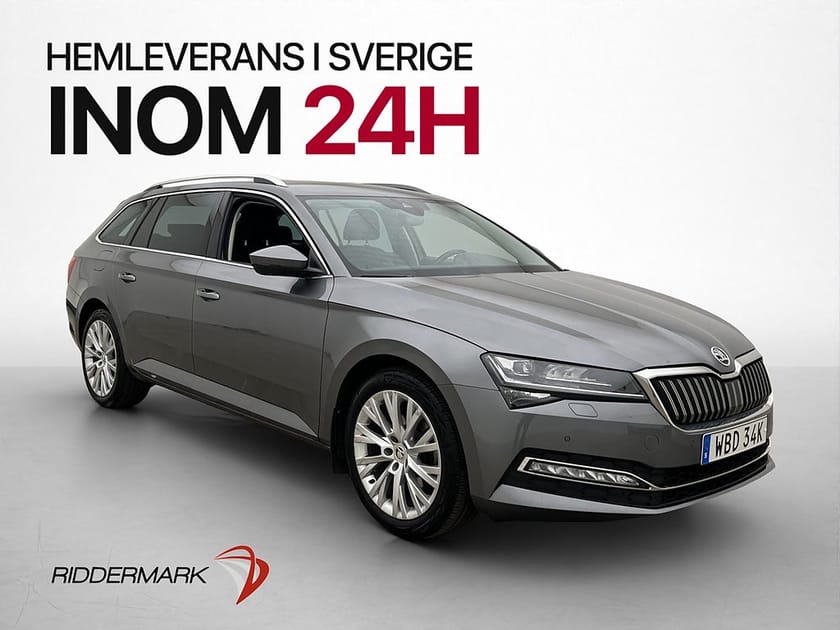 Bild 1 av Škoda Superb Kombi Skoda 2.0 TDI 4x4 Cockpit Drag Kamera D-Värm Skinn