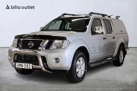 Nissan Navara Dubbelhytt 3.0 dCi V6 4x4 231hk Takl Navi Drag B-kamera