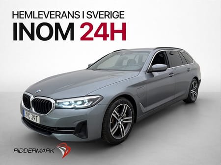 BMW 530e Touring Skinn Drag Kamera CarPlay Komfortstolar Navi