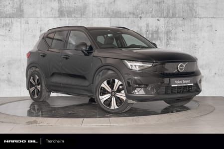 Volvo XC40 Recharge Twin 408 hk Plus. Varmepumpe/Google maps/Krok/Adaptiv CC