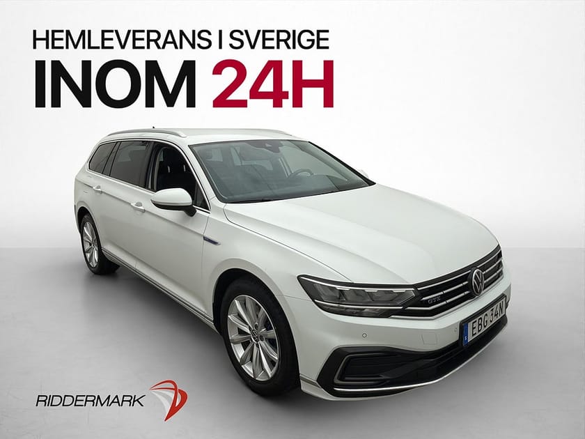 Bild 1 av Volkswagen Passat Sportscombi GTE 1.4 TSI 218hk Kamera Värmare Drag