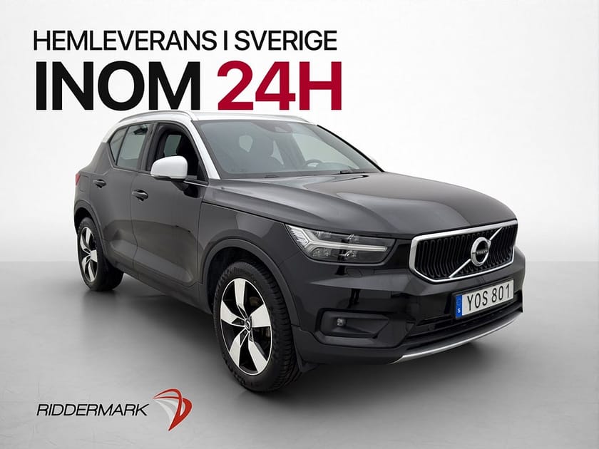 Bild 1 av Volvo XC40 T3 156hk Momentum VOC Kamera Värmare Drag Navi
