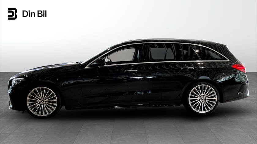 Bild 2 av Mercedes-Benz C 220 T d AMG Nav/19"/360/Drag/Elstolar 200Hk